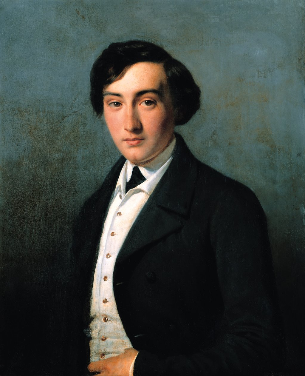 Portræt af Lucien Petipa (1815-98) 1849 af Louise Adelaide Desnos