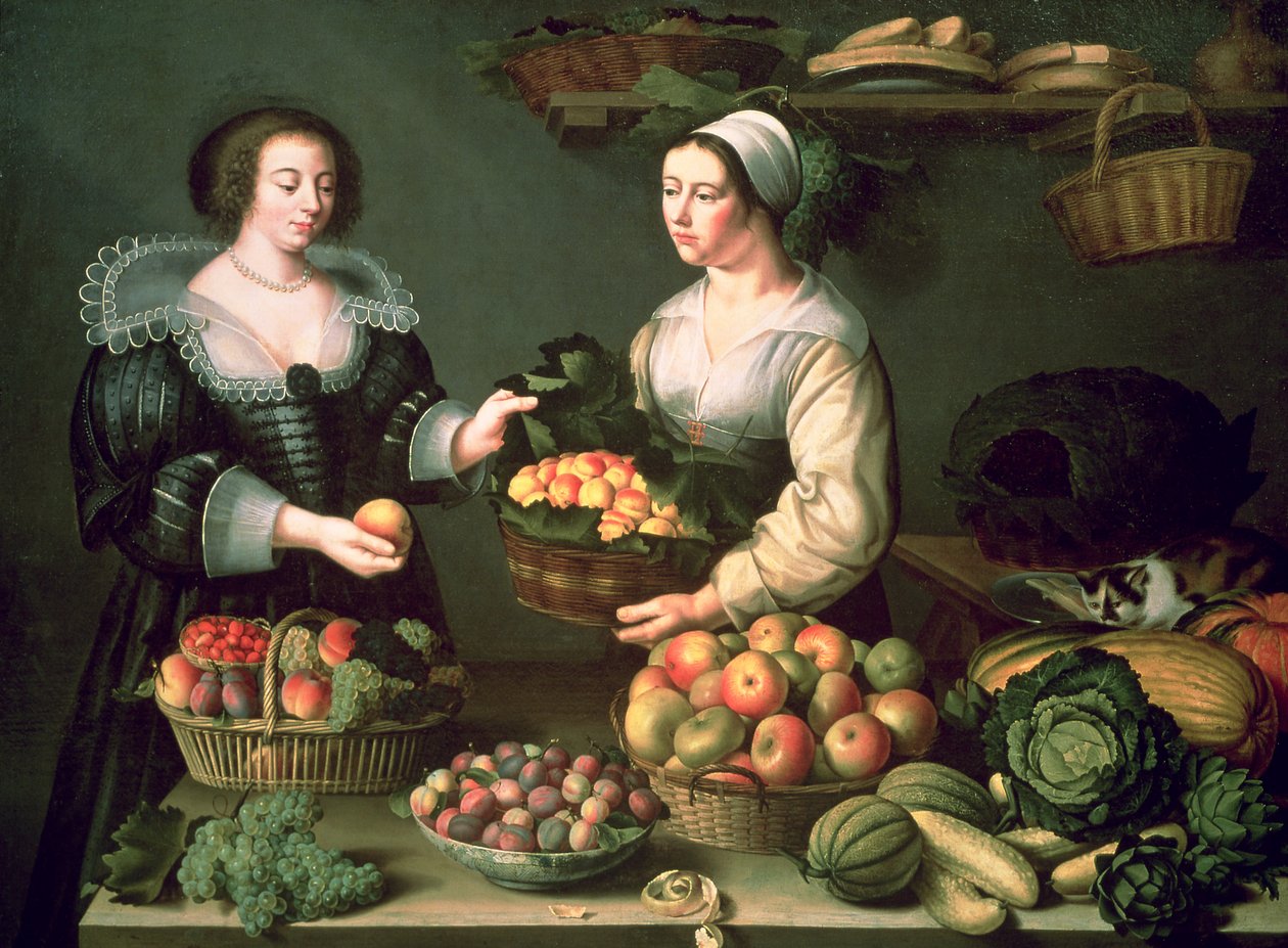 Frugt- og Grøntsælgeren af Louise Moillon