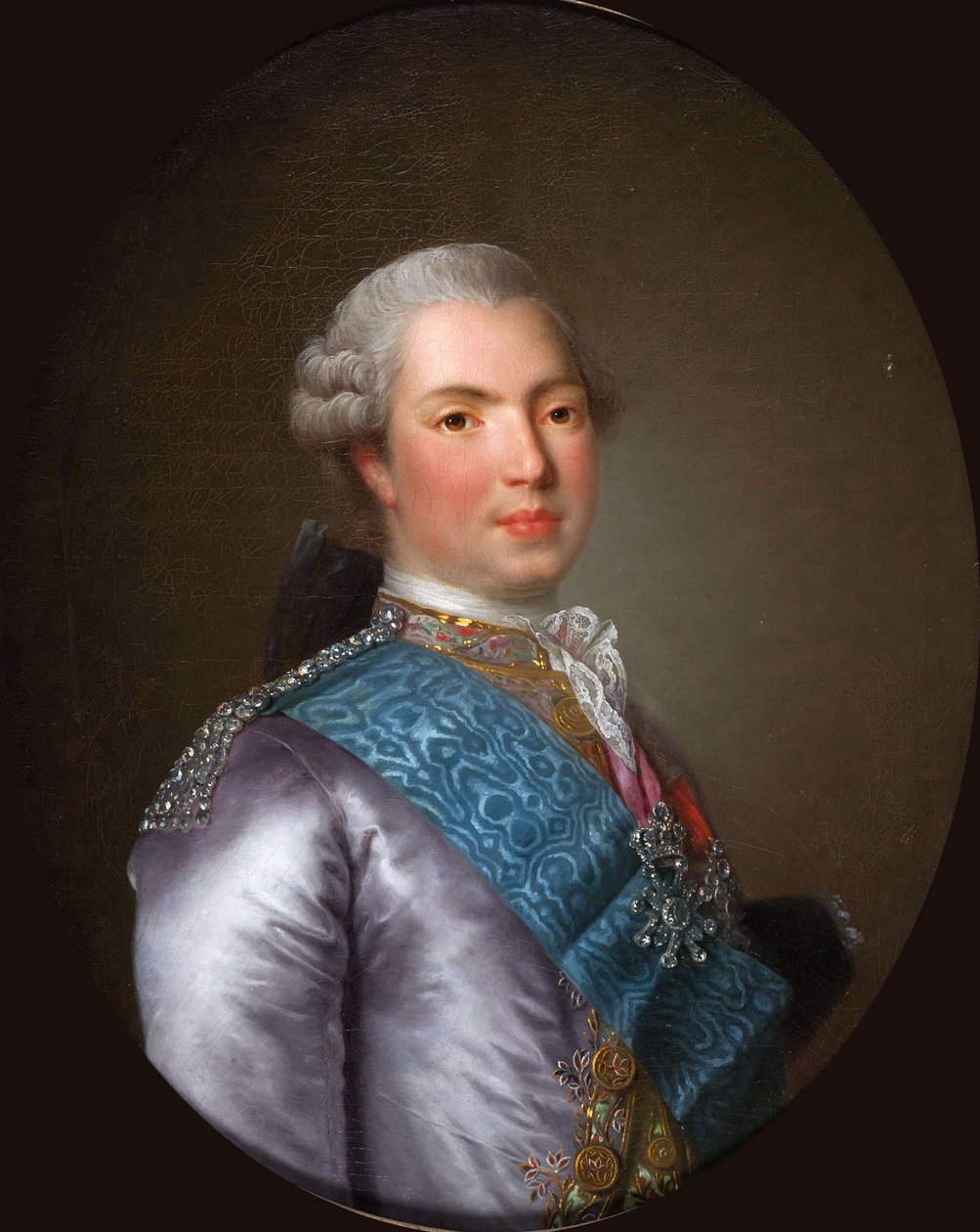 Louis Stanislas Xavier 1755-1824, greve af Provence, 1773. af Elisabeth Louise Vigee Lebrun