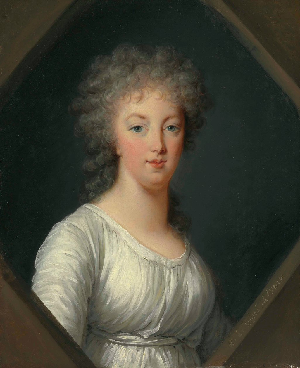Portræt af Marie Antoinette 1755-1793, 1800. af Elisabeth Louise Vigee Lebrun