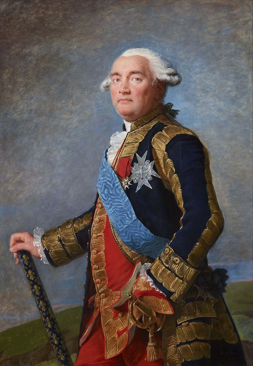 Portræt af Philippe Henri, Marquis de Ségur 1724-1801, ca. 1798. af Elisabeth Louise Vigee Lebrun