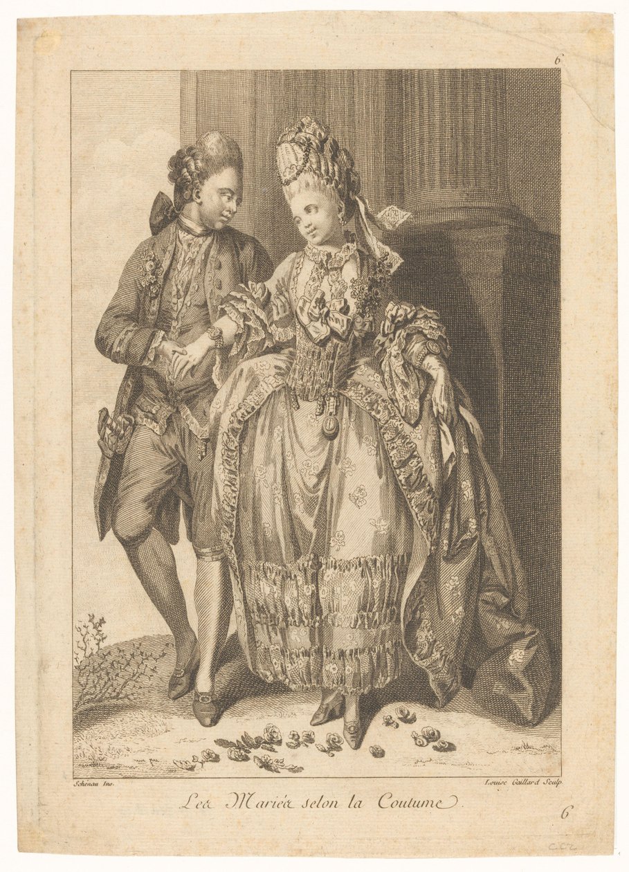 Customary Brides (titel på objekt) The Birth of Love (serietitel) af Louise Gaillard