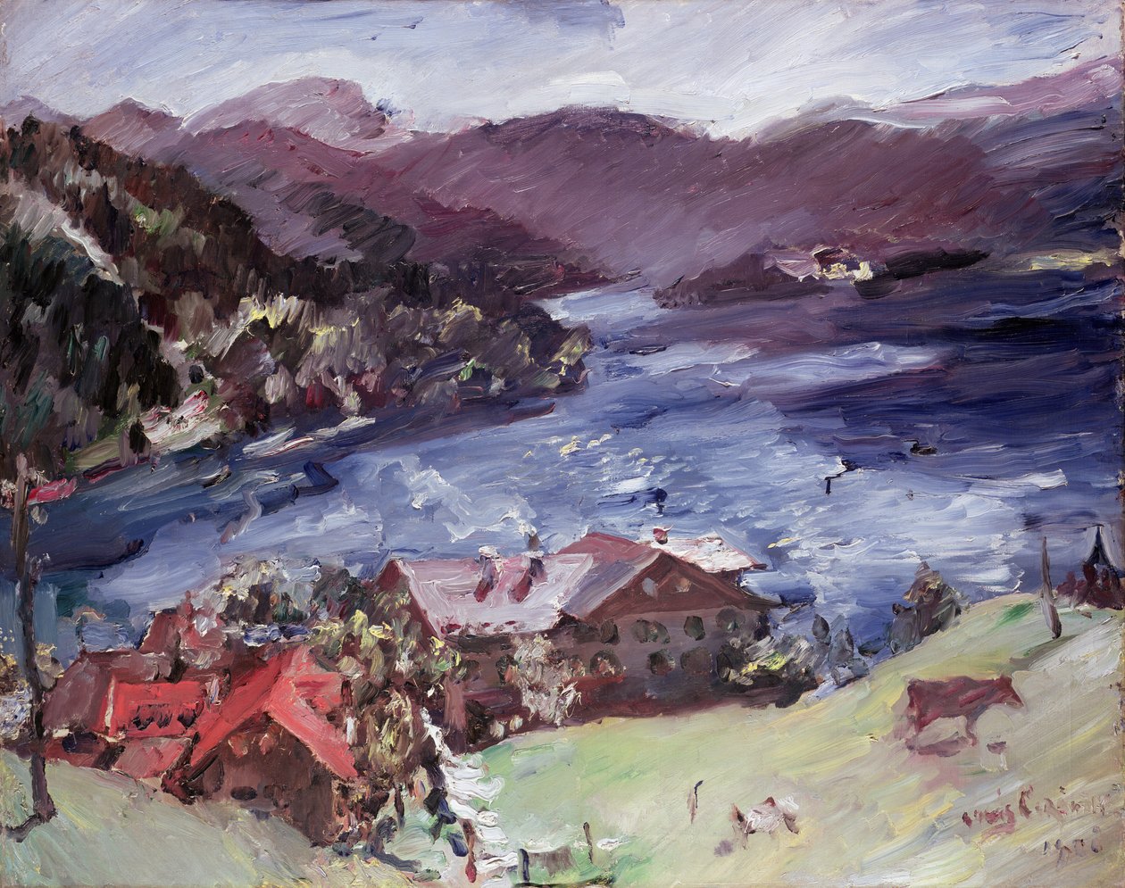 Walchensee, 1921 af Lovis Corinth
