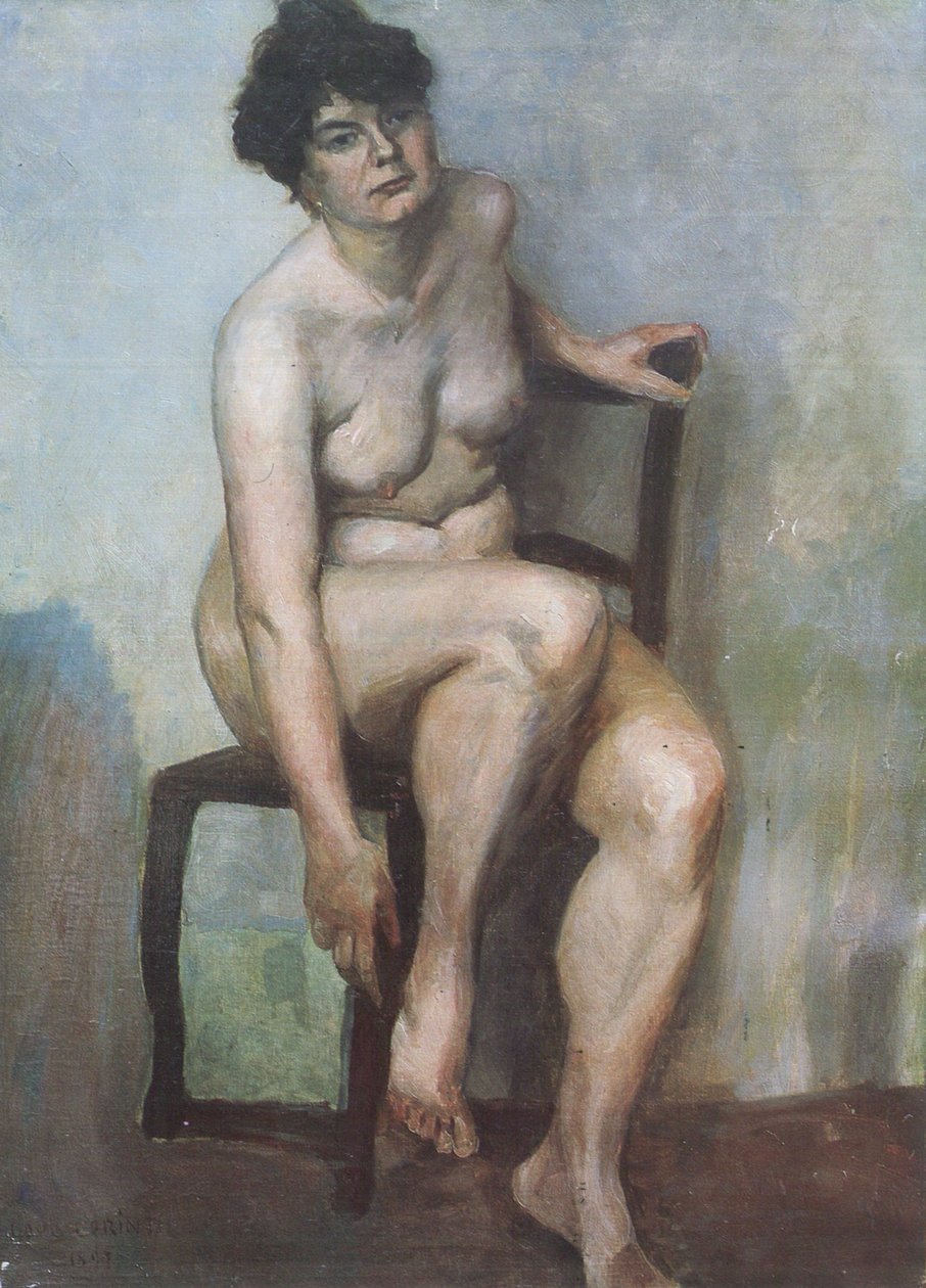 Nøgen kvinde af Lovis Corinth