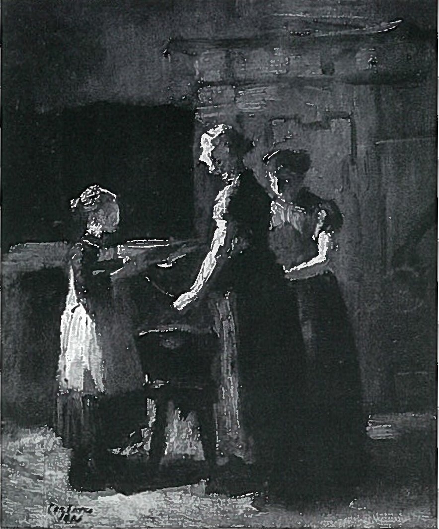 Studier i fiskerhuset af Lovis Corinth