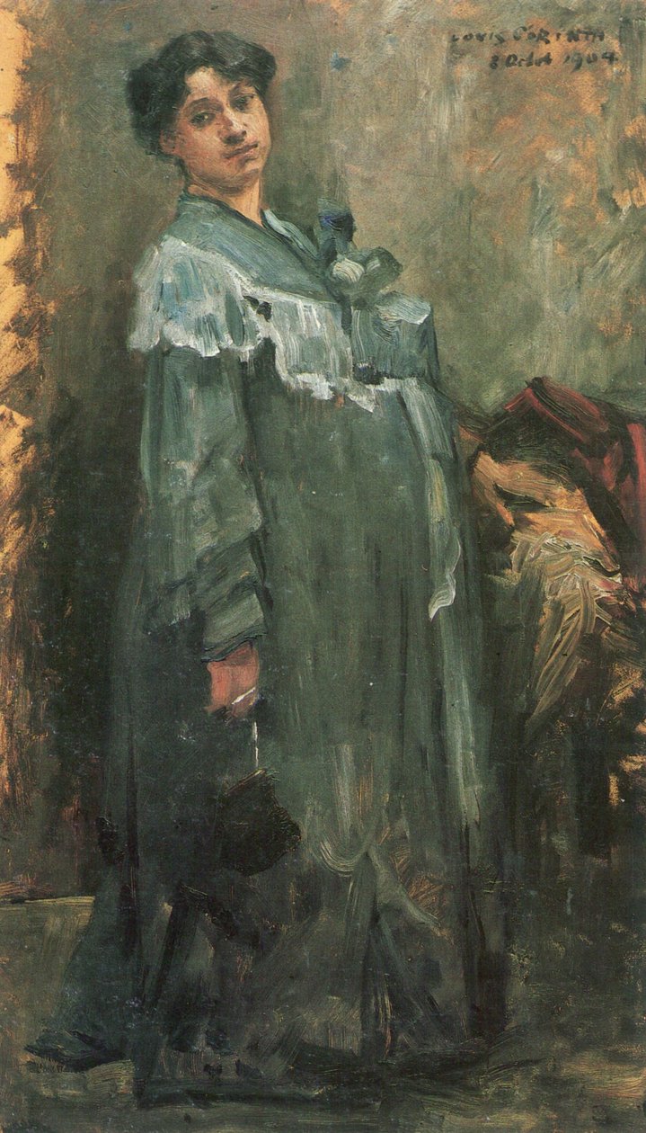 I en silkefrakke af Lovis Corinth