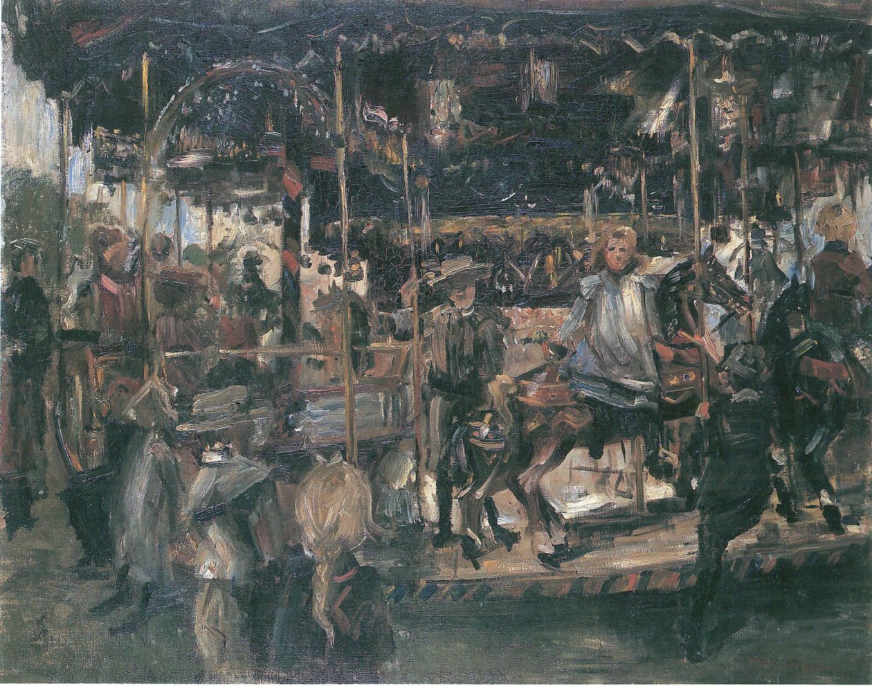 Karruseller af Lovis Corinth