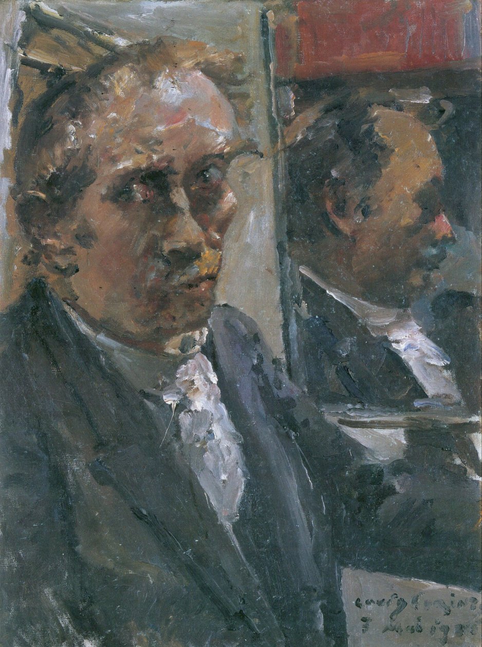 Sidste selvportræt af Lovis Corinth