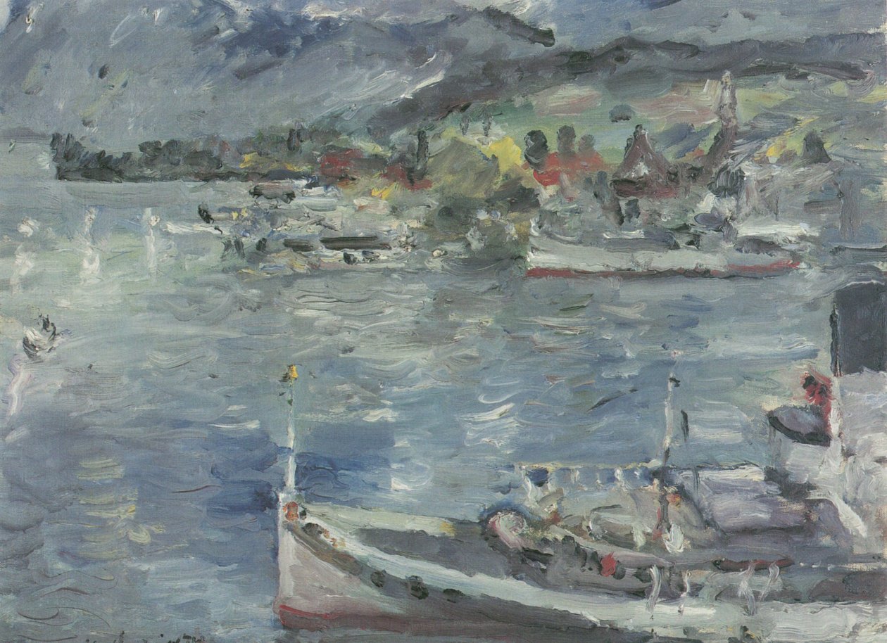 Lake Lucerne om morgenen af Lovis Corinth