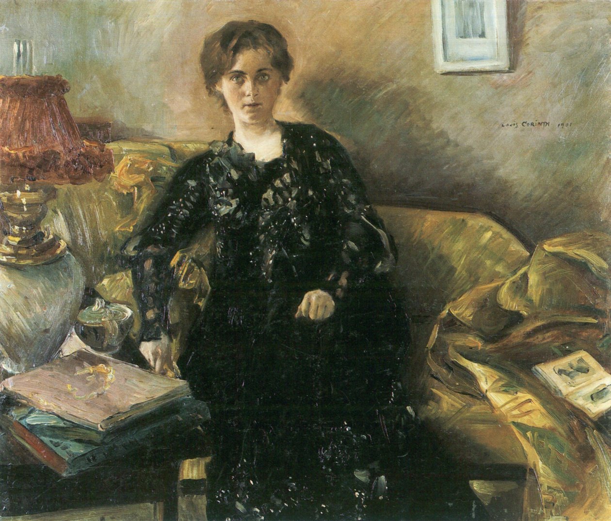 Portræt af fru Korfiz Holmn af Lovis Corinth