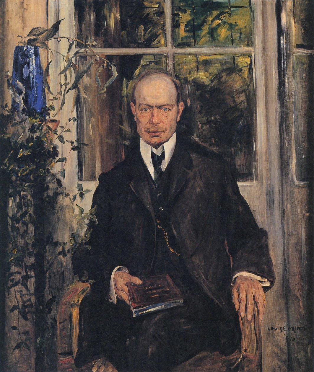 Portræt Henry B. Simms af Lovis Corinth