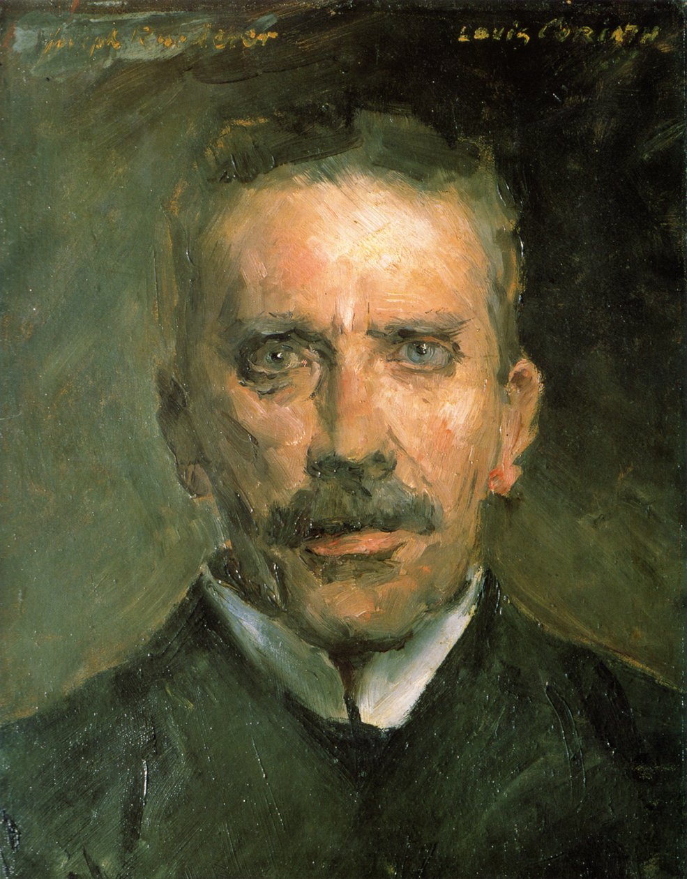 Portræt af digteren Josef Ruederer af Lovis Corinth