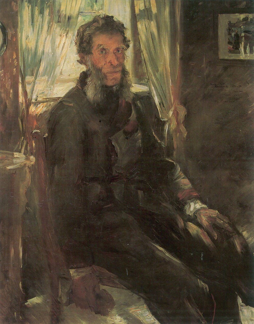 Portræt af Ohm Friedrich Corinthn af Lovis Corinth