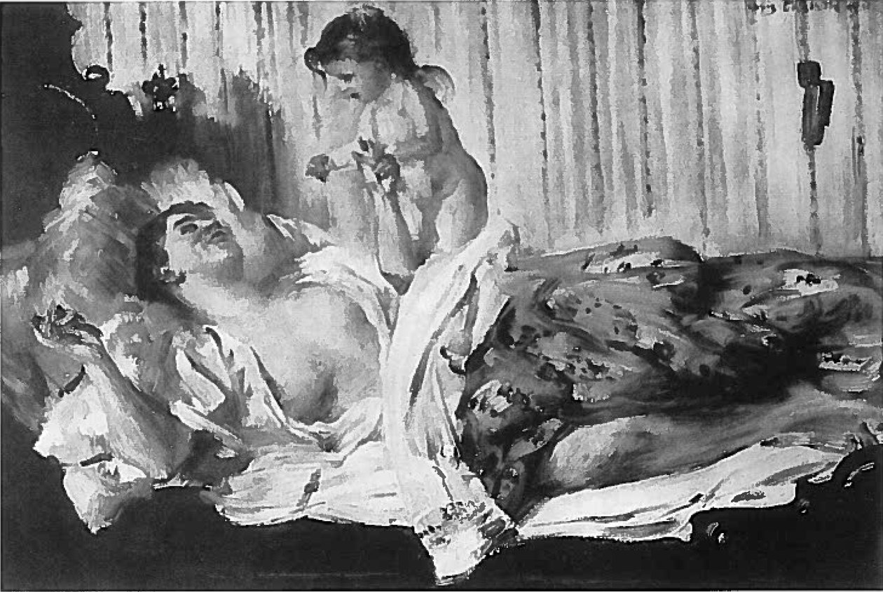 Tandelei version I. af Lovis Corinth