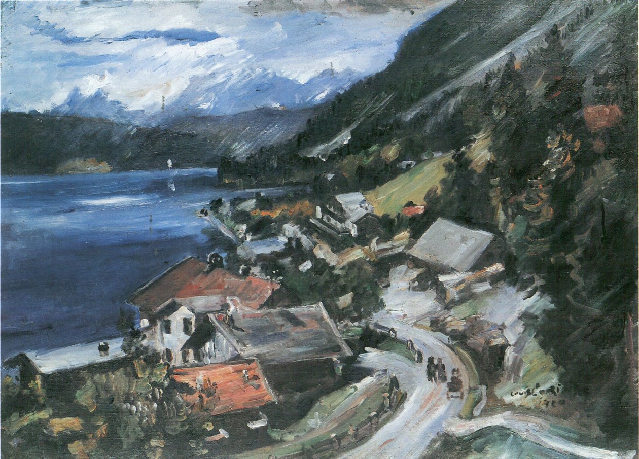Walchensee, serpentiner af Lovis Corinth