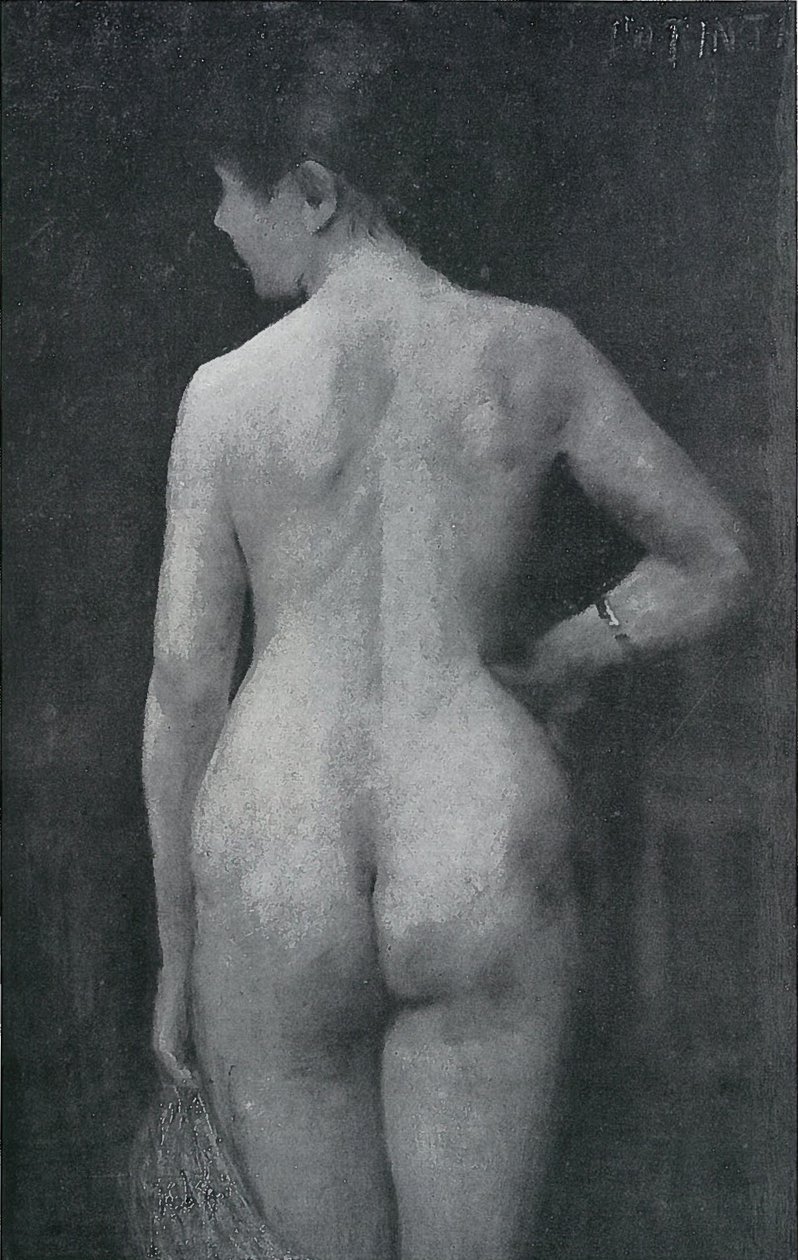 Kvindelig nøgen af Lovis Corinth