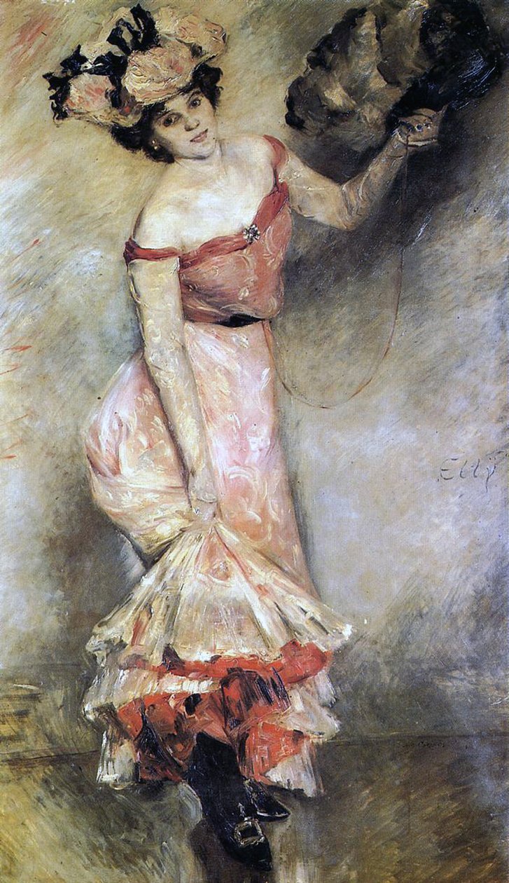 Elly, 1889 af Lovis Corinth