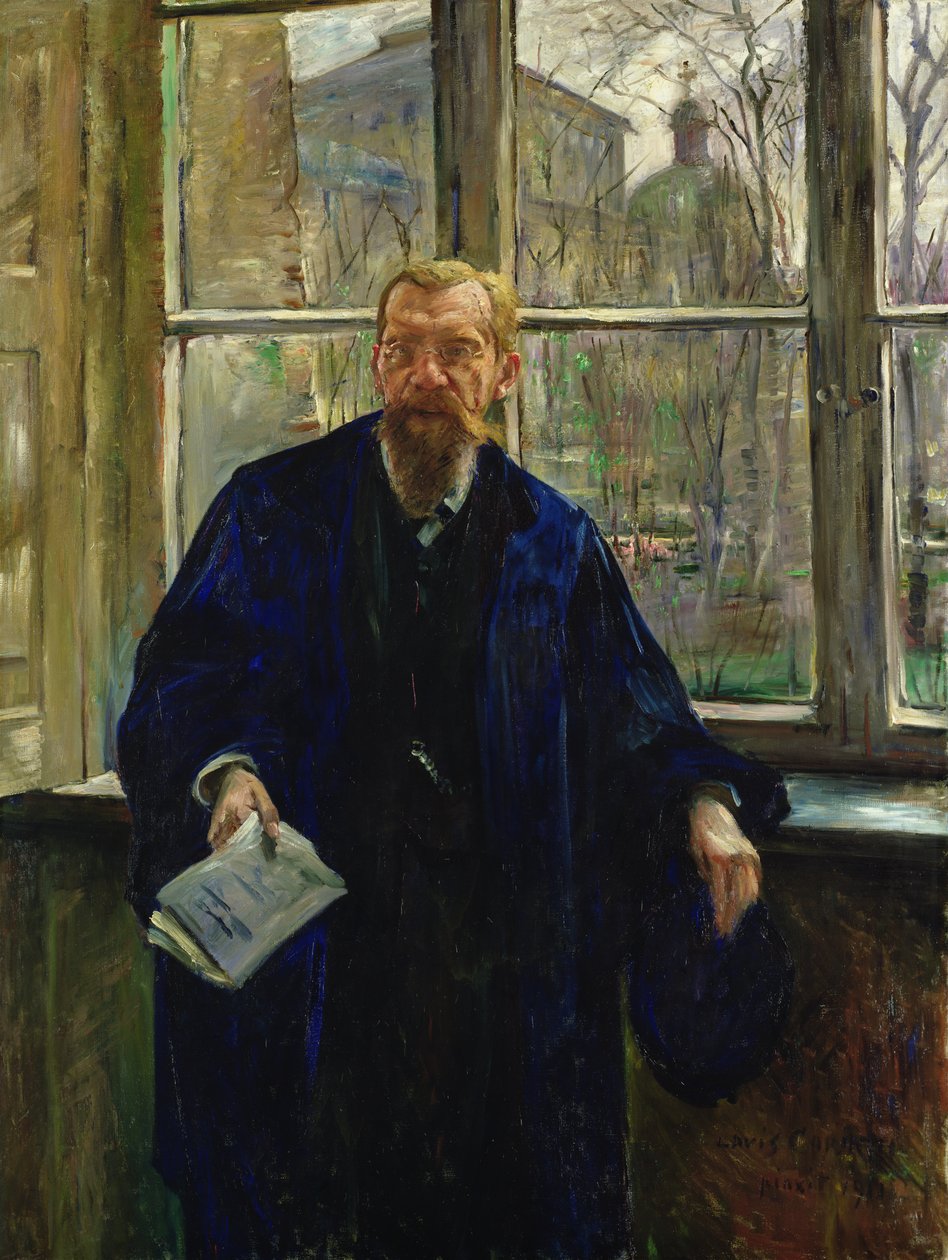 Portræt af Dr. Edward Meyer, 1911 af Lovis Corinth
