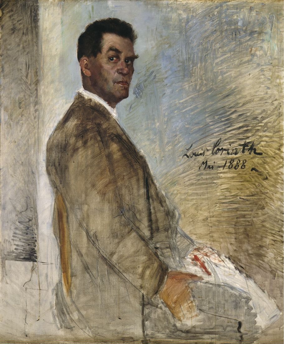 Portræt af Franz Heinrich Corinth, kunstnerens far af Lovis Corinth