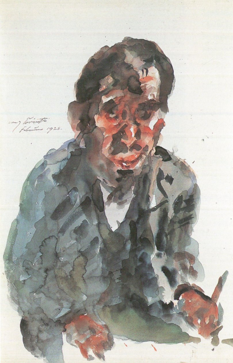 Selvportræt af Lovis Corinth