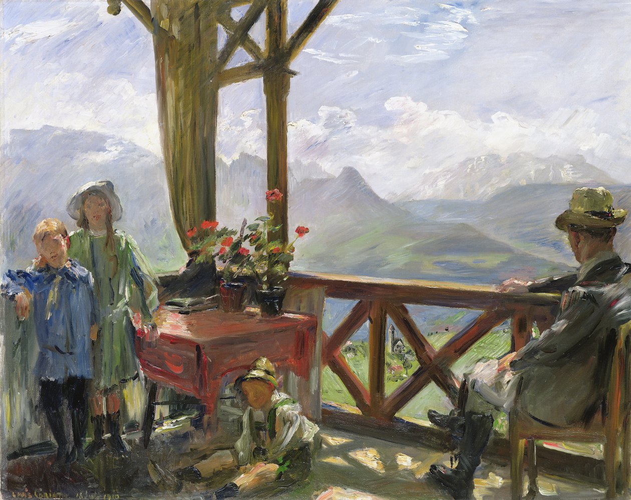 Klobenstein, 1910 af Lovis Corinth