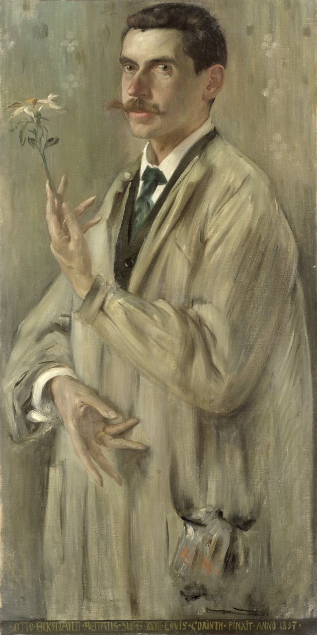 Maleren Otto Eckmann (1865-1902) 1897 af Lovis Corinth