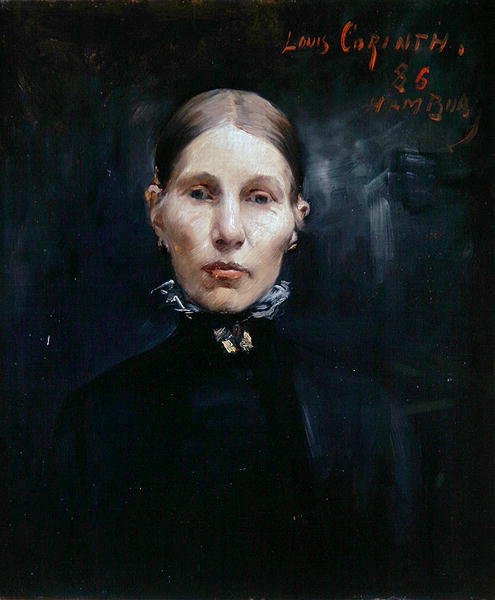 Portræt af en Hamborgkvinde af Lovis  Corinth