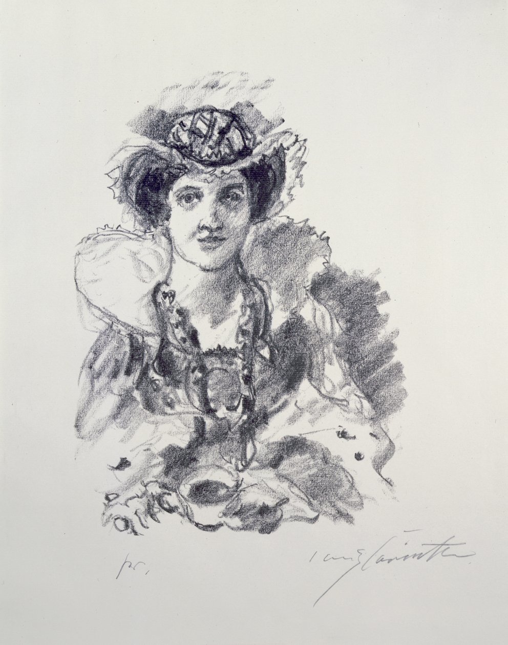 Anne Boleyn under turneringen af Lovis Corinth