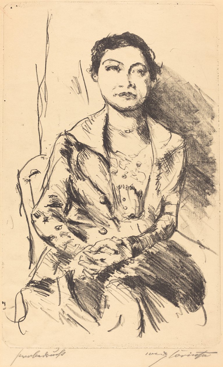 Anneliese Halbe af Lovis Corinth
