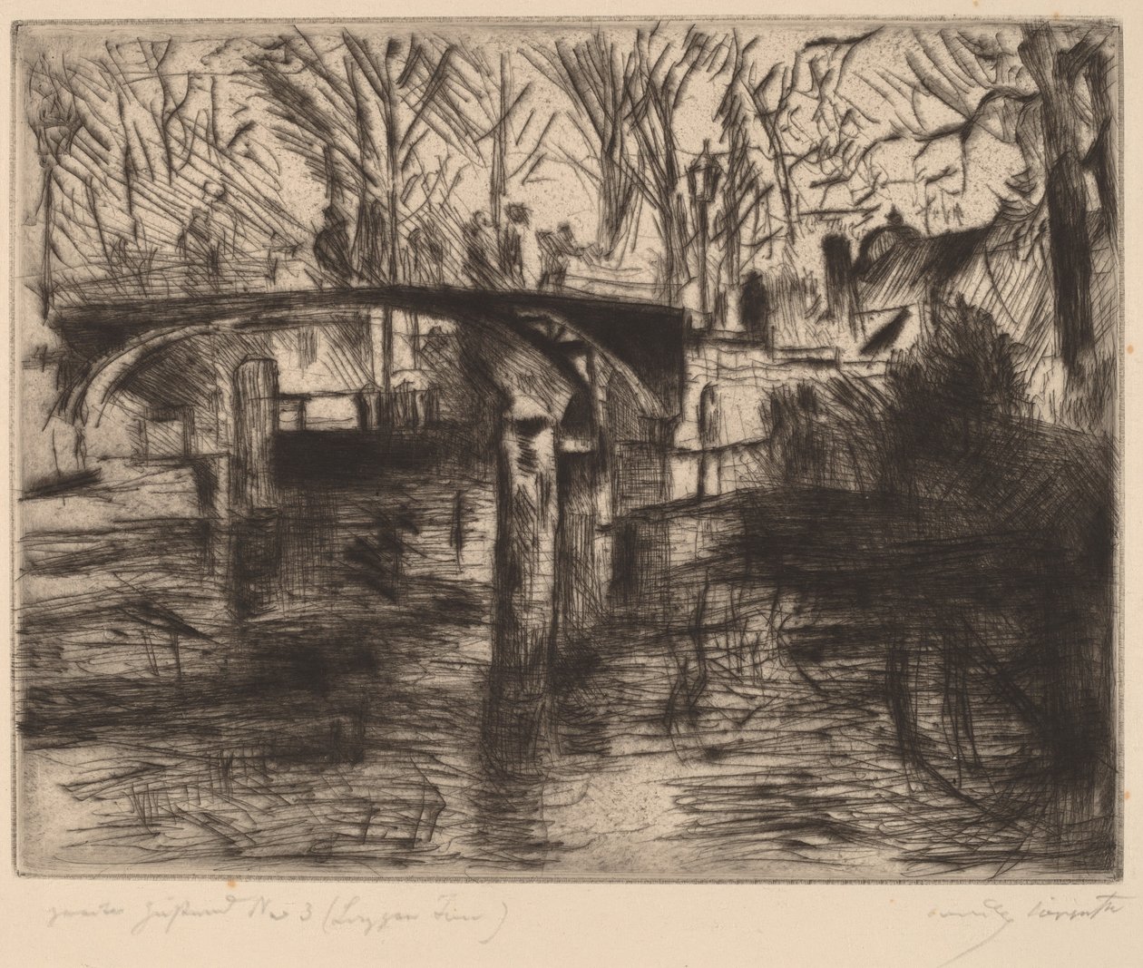 Fra Tiergarten (Fra Tiergarten) af Lovis Corinth