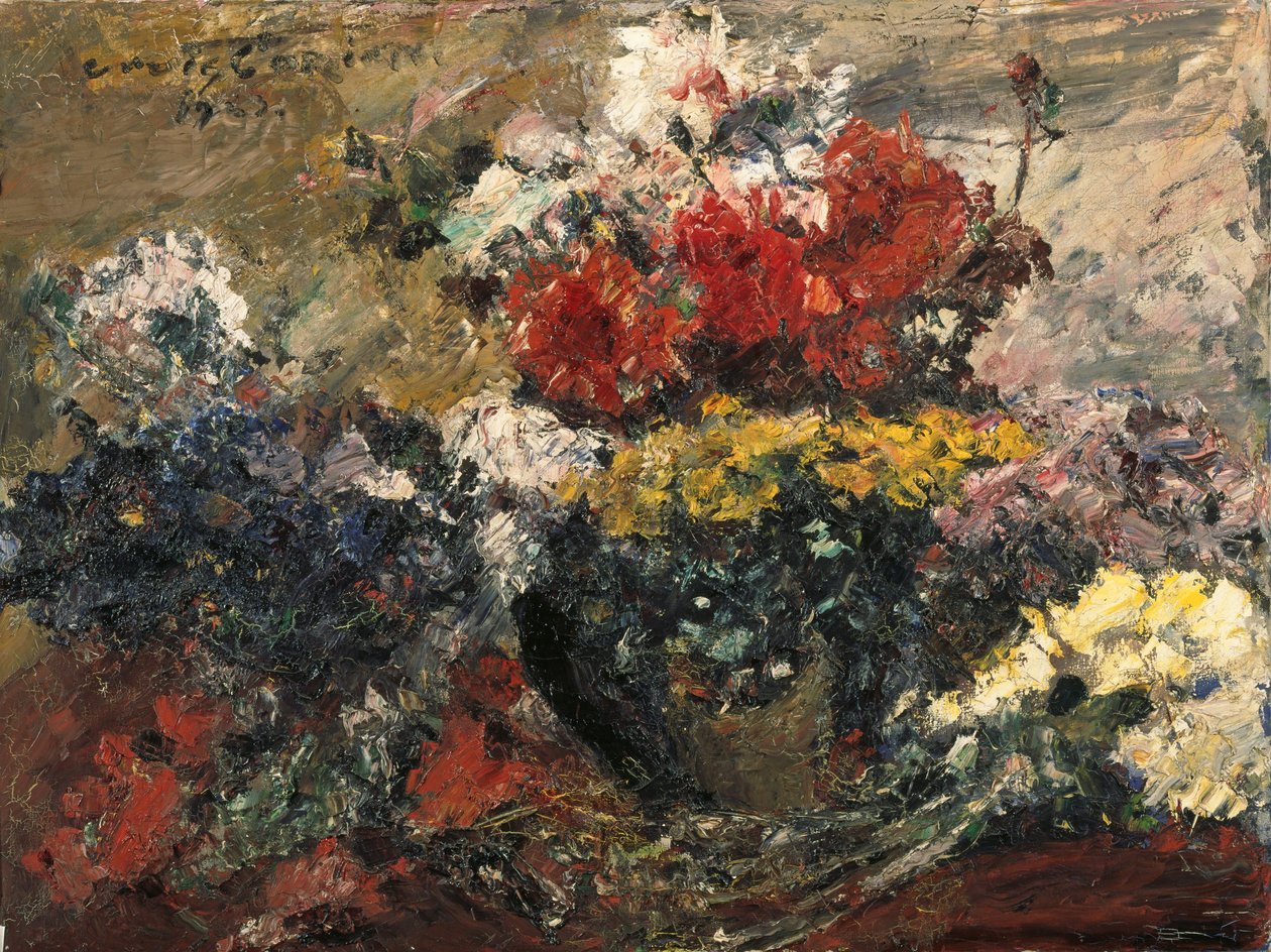 Efterårsblomster af Lovis Corinth