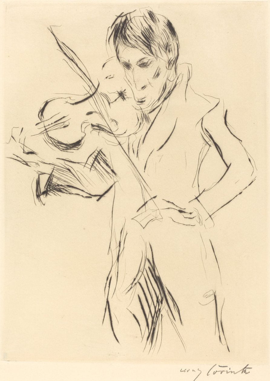 Portræt af Andreas Weissgaerber af Lovis Corinth