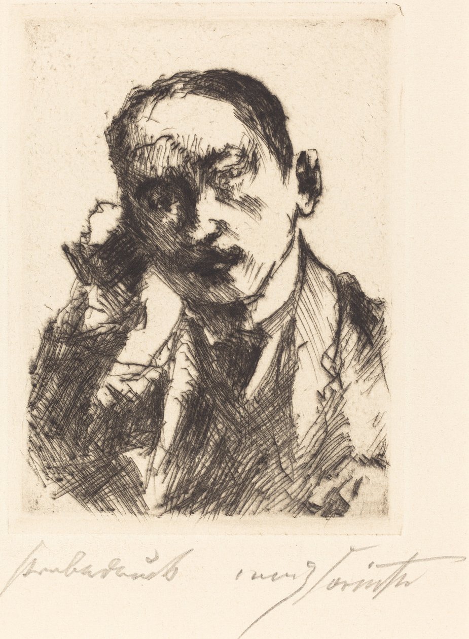Portræt af K.S. (Portræt af K.S.) af Lovis Corinth