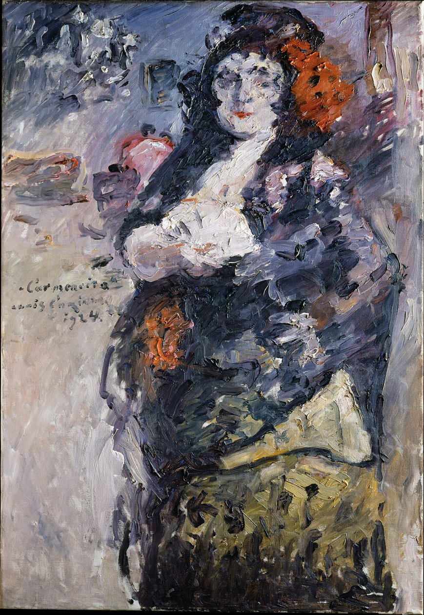 „Carmencita“, portræt af Charlotte Berend-Corinth i spansk dragt af Lovis Corinth