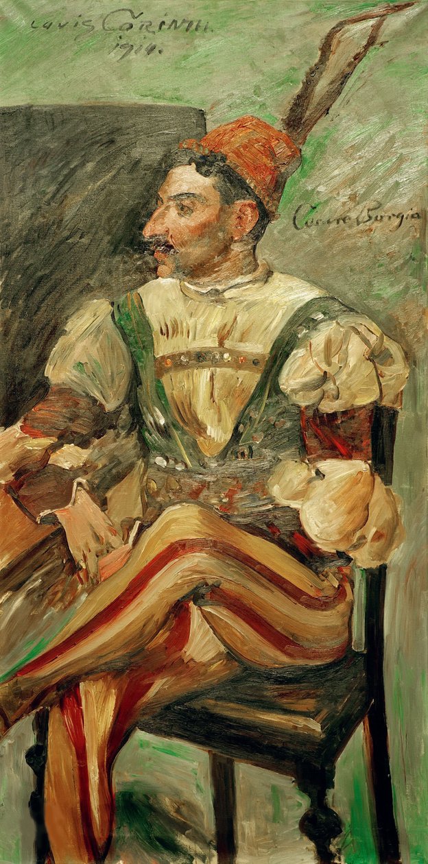 Cesare Borgia Arthur Kraft, 1914. af Lovis Corinth
