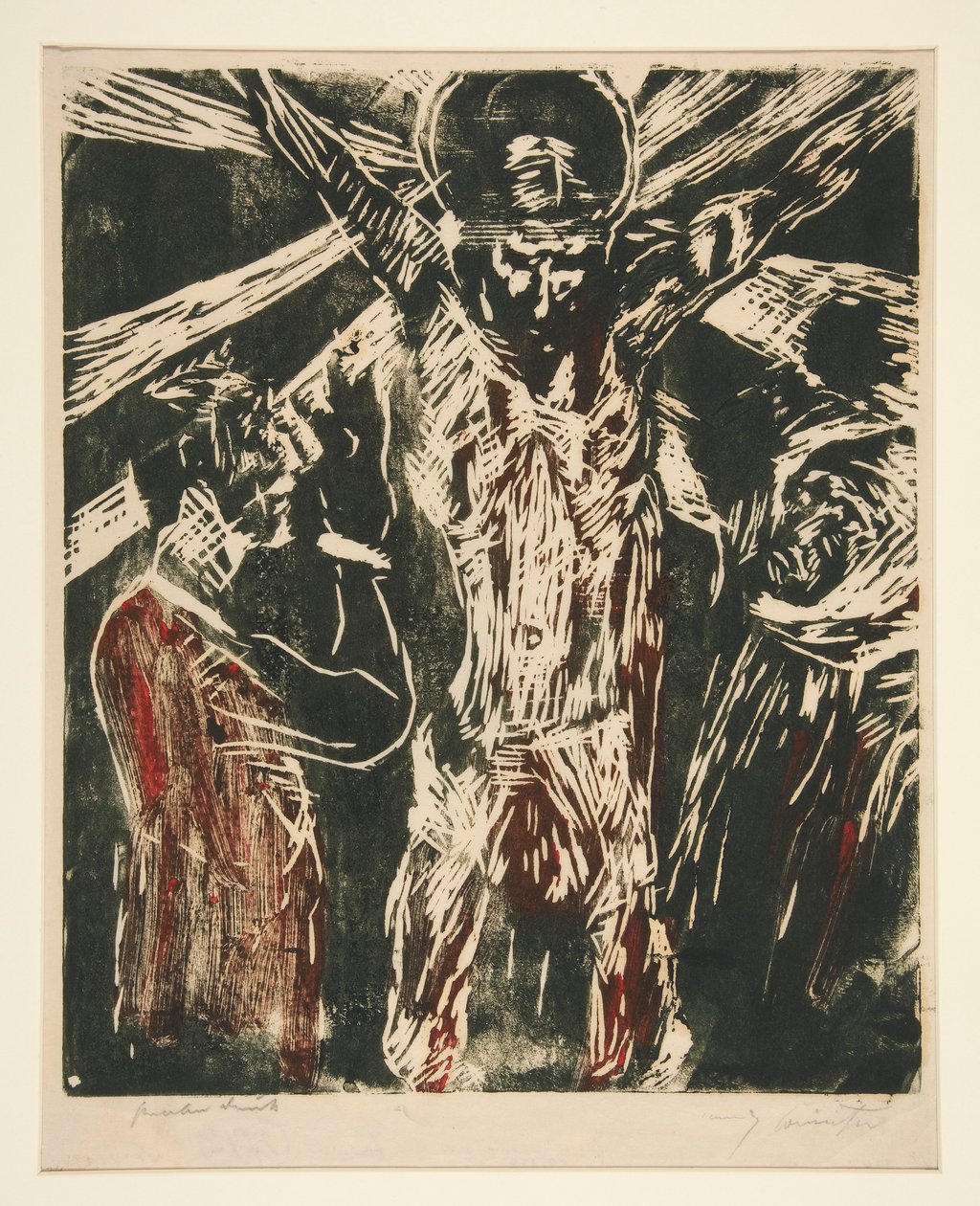 Kristus på korset af Lovis Corinth