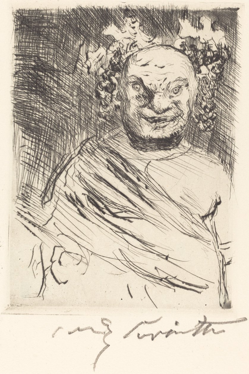 The Gastmahl of Trimalchio: pl. I Banketten i Trimalchio: pl. I, 1919. af Lovis Corinth