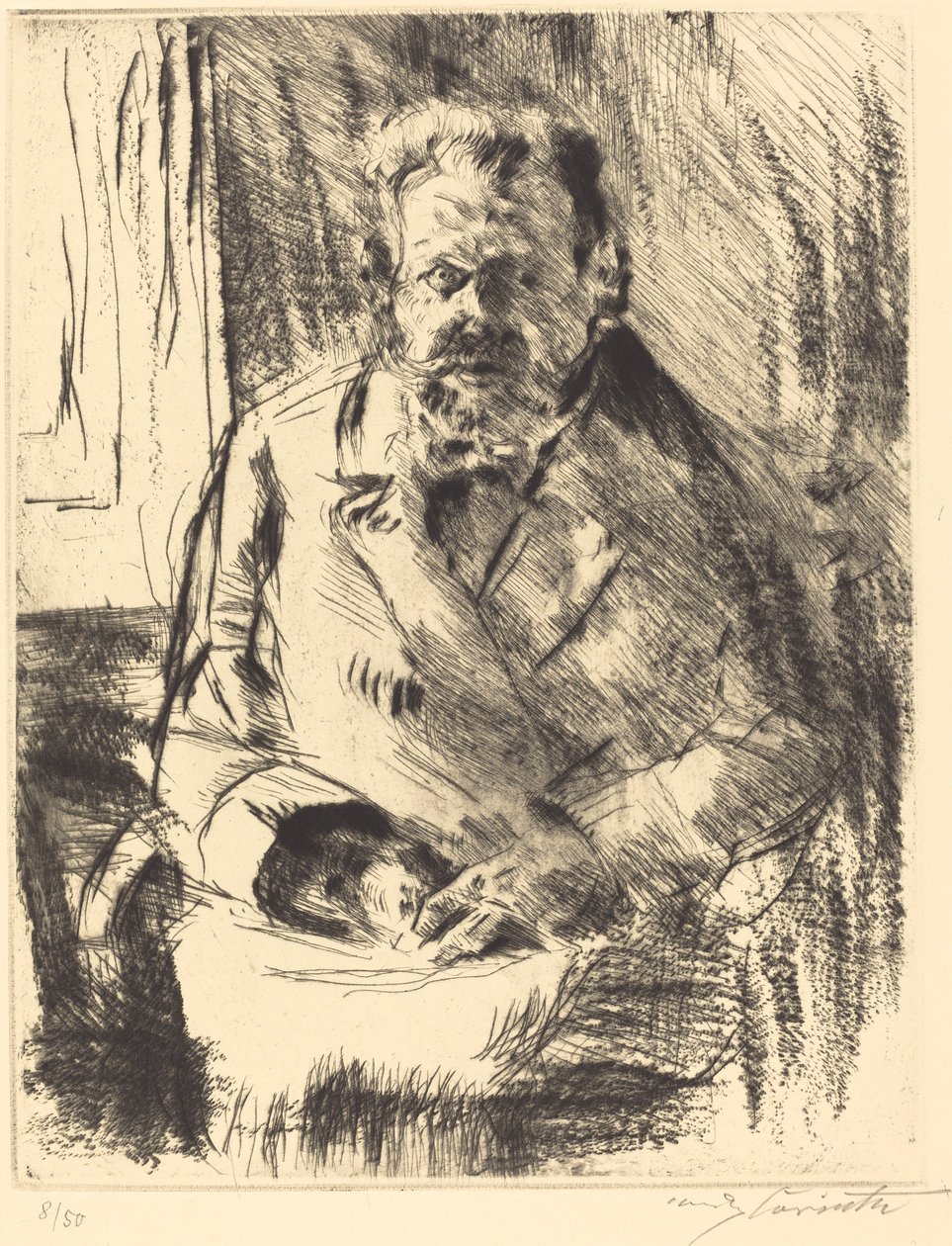 Digteren af Lovis Corinth