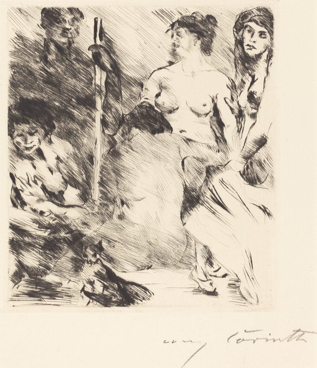 Der Harem Harem, 1914. af Lovis Corinth