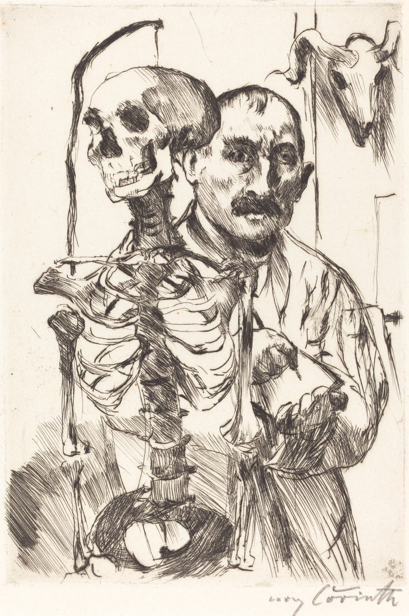 Kunstneren og Døden II Kunstneren og Døden II, 1916. af Lovis Corinth