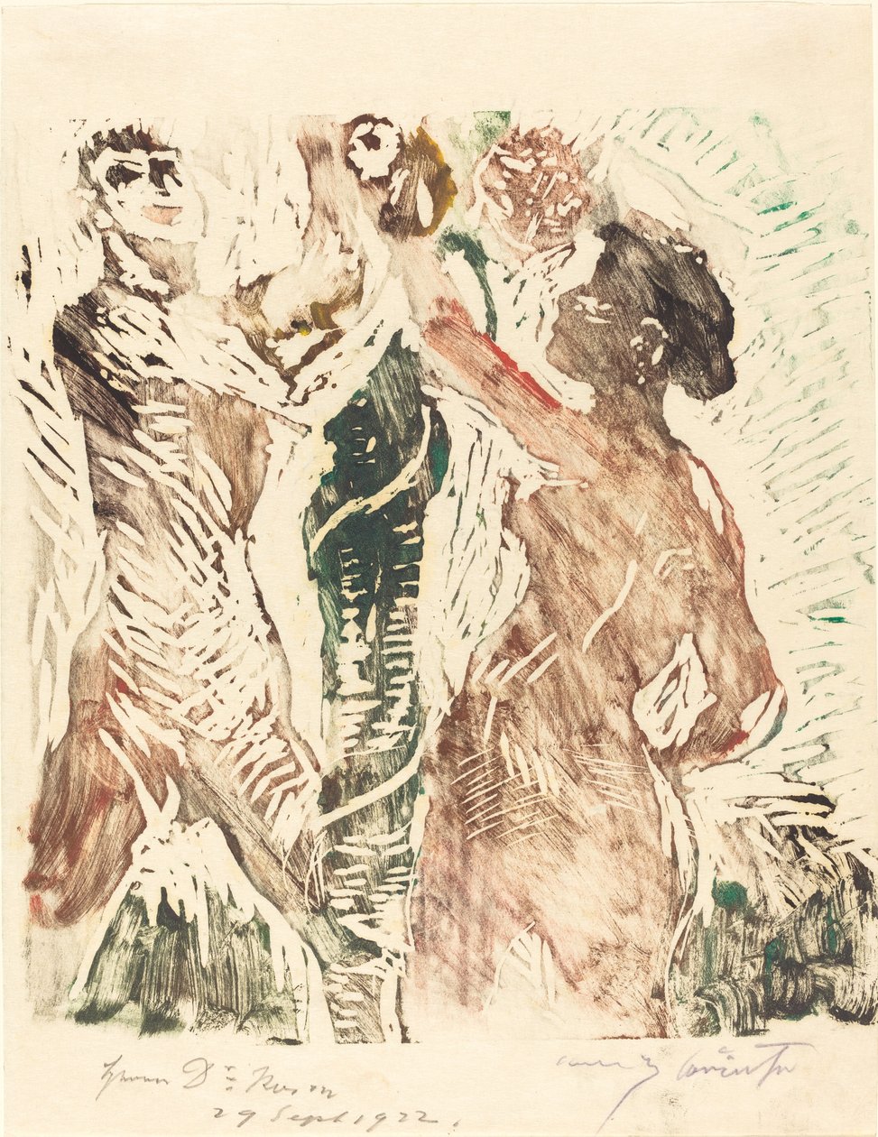 Menneskets Fald af Lovis Corinth