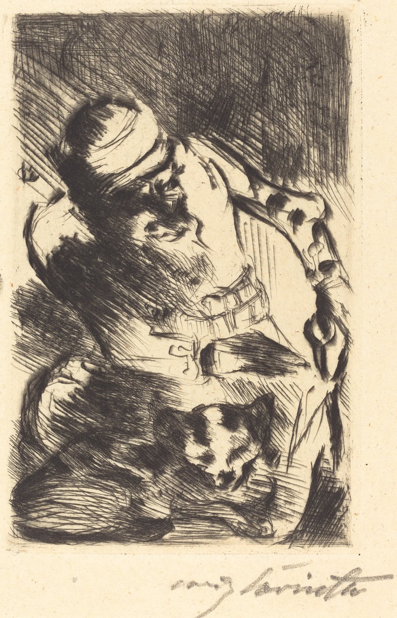 Profetens kat af Lovis Corinth