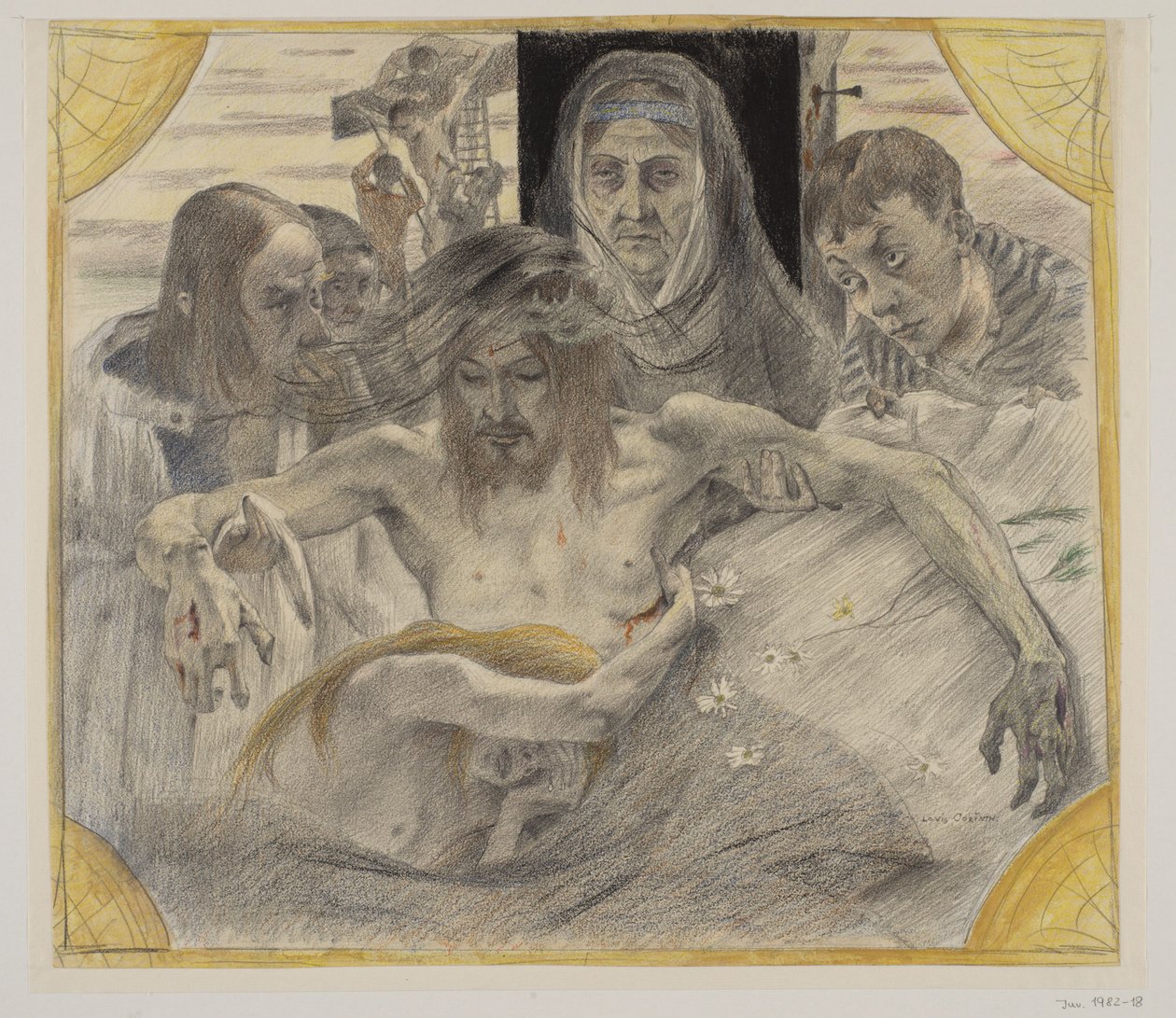 Kristi nedtagelse fra korset af Lovis Corinth