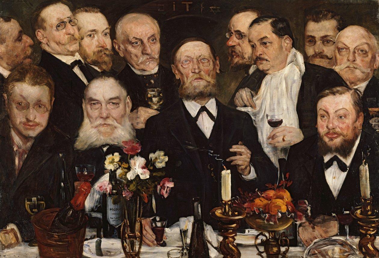 Logebrødrene af Lovis Corinth