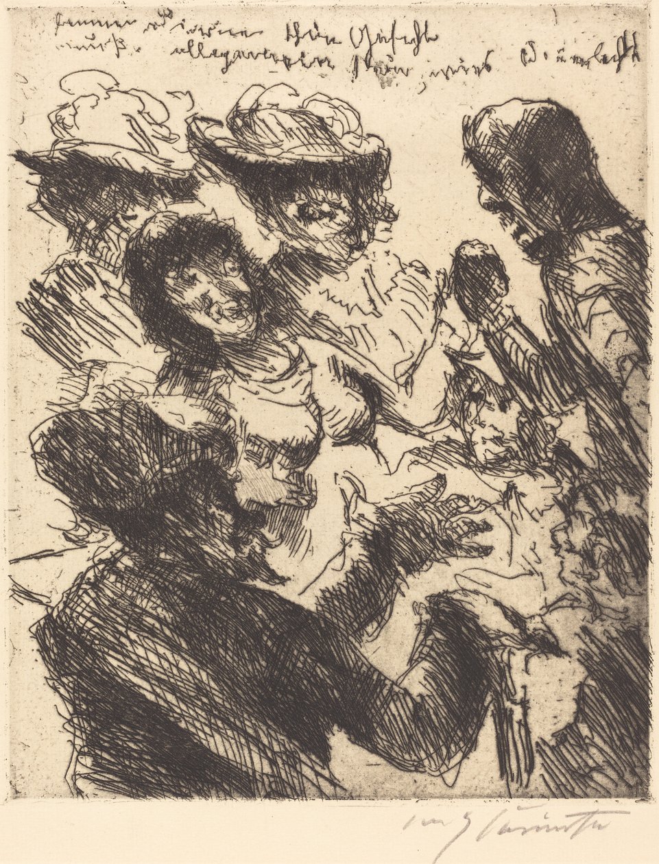 "En smuk piges ansigt er som solskin" af Lovis Corinth