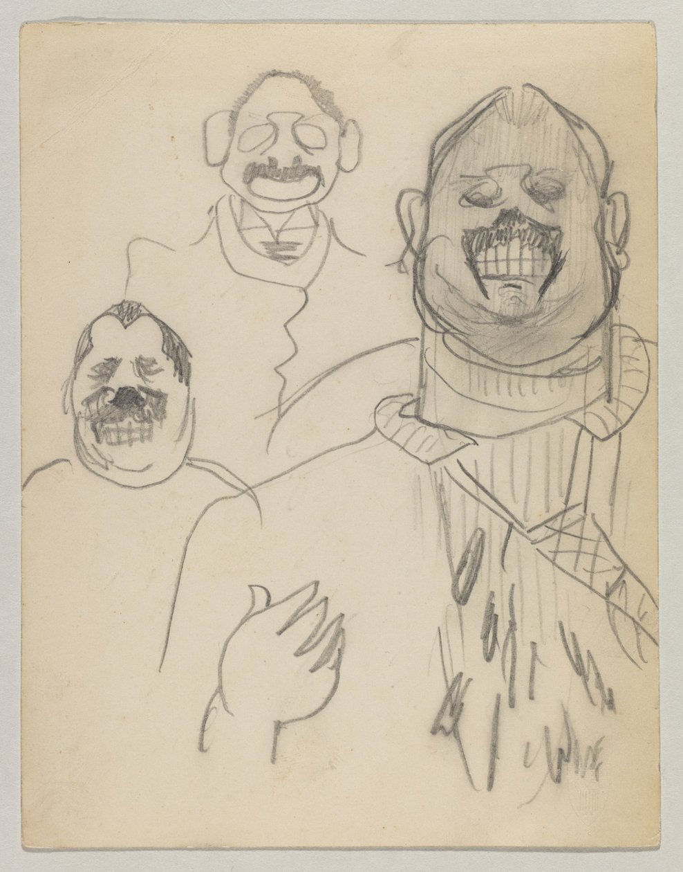 Invitationskort til Louis Gesslers og hustrus sølvbryllupsreception af Lovis Corinth