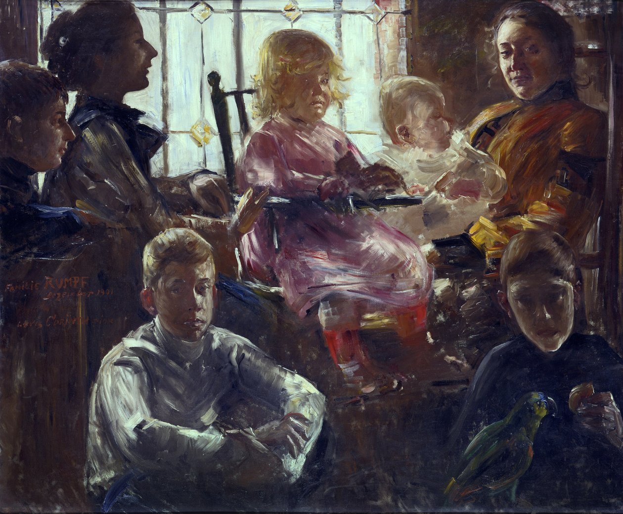 Familien Rumpf af Lovis Corinth