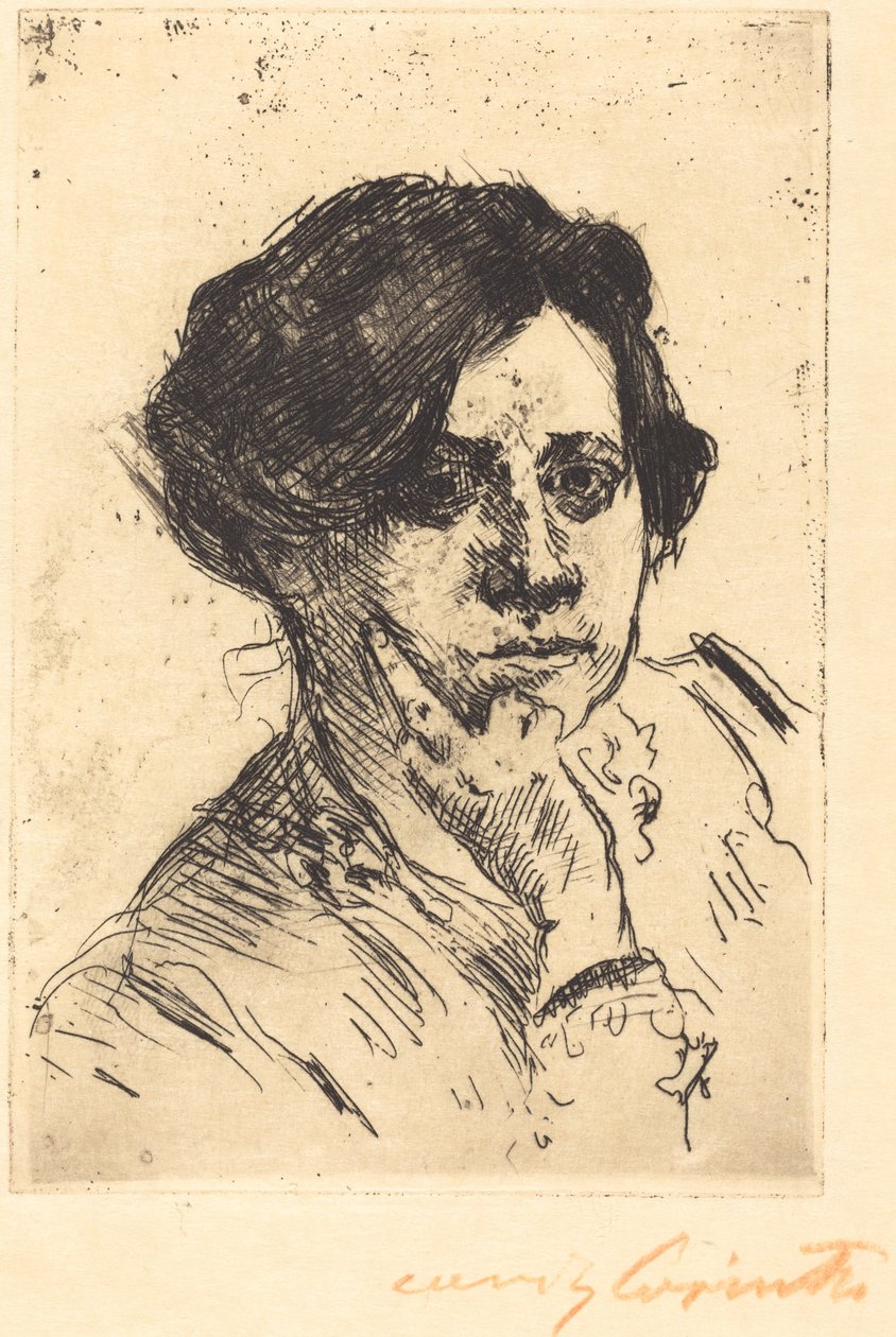Leder af kvinde af Lovis Corinth