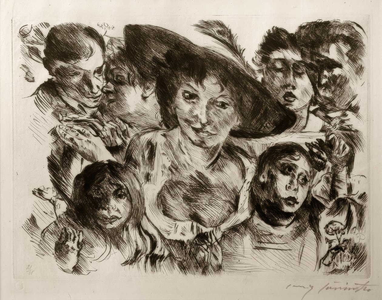 Glæde i livet af Lovis Corinth