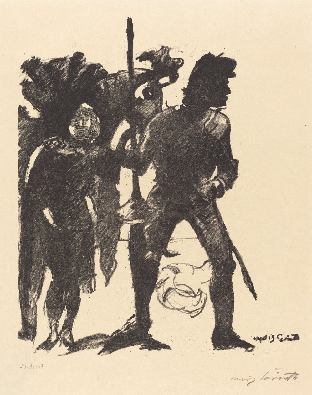 Götz von Berlichingen af Lovis Corinth